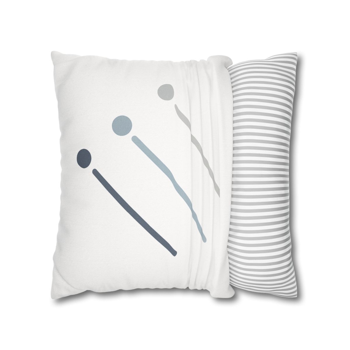 Parallel Comet Paths designer print pillow cases