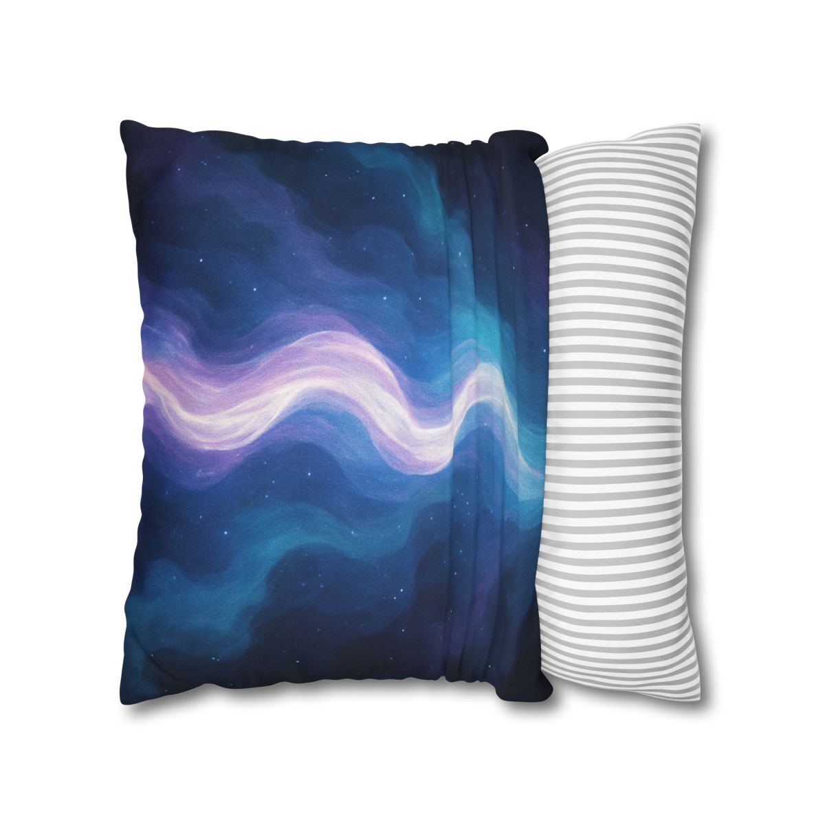 Electro Aurora Nebula Loom comfortable bedding pillow covers