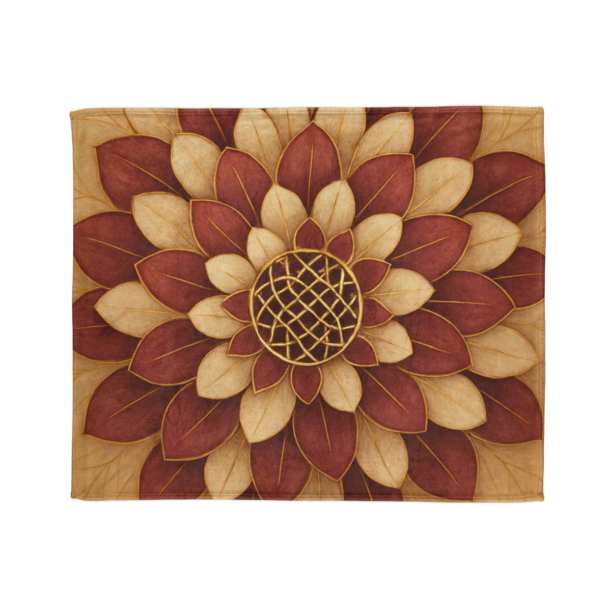 Petal Orbit Lattice warm winter blankets