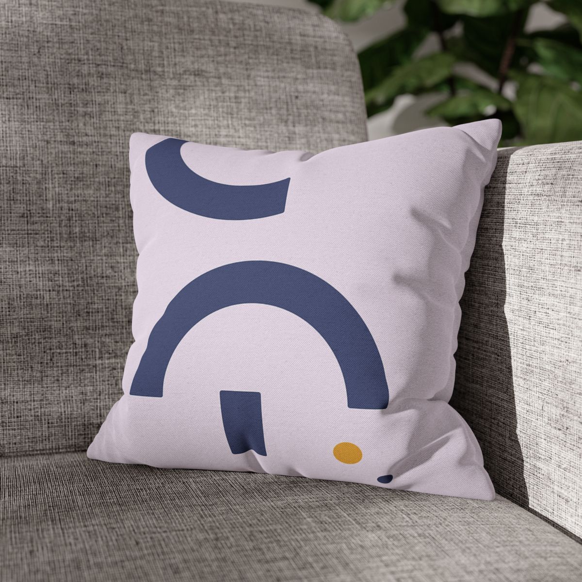 Staggered Arcs With Resting Block trendy patterned pillow cases