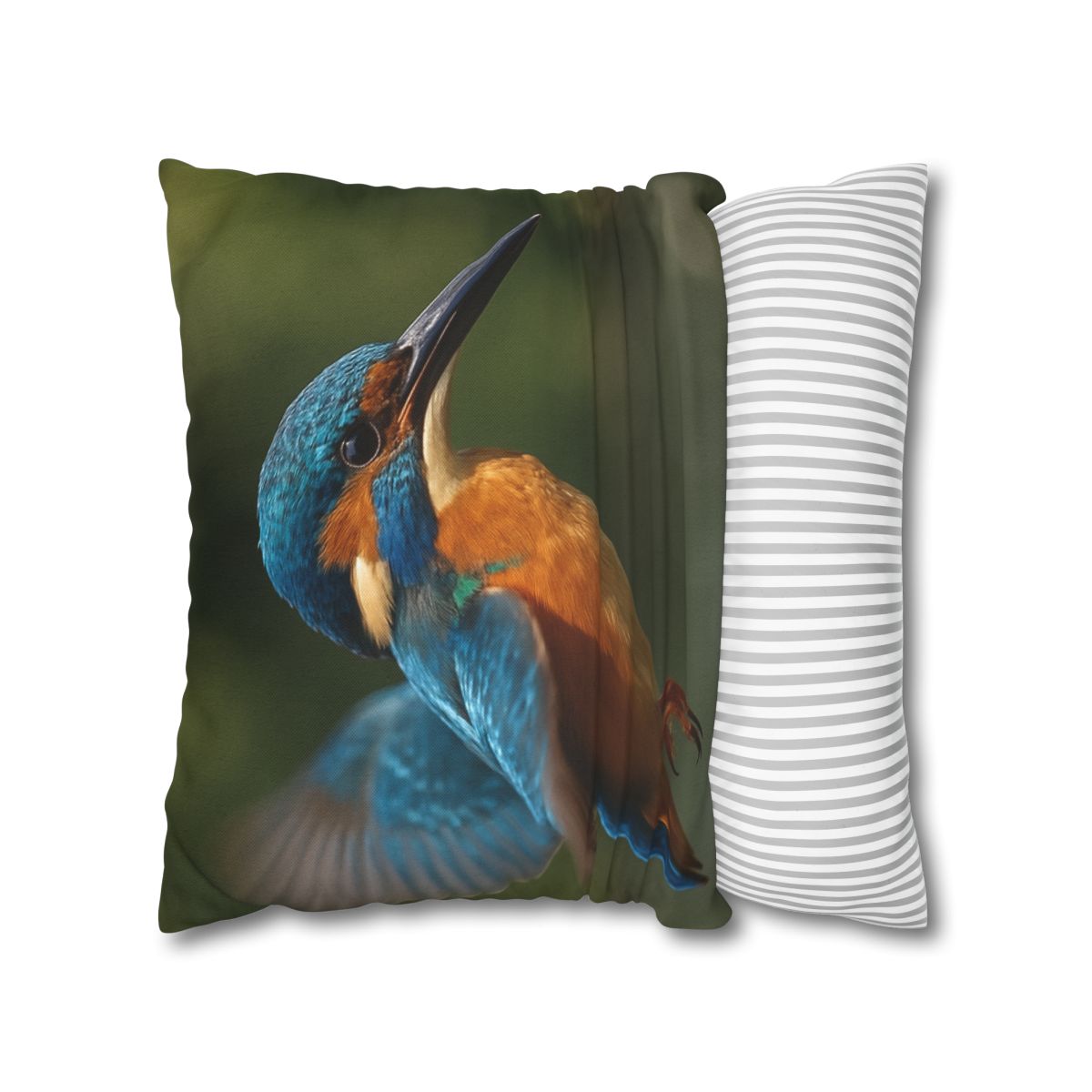 Kingfisher Sapphire Dive unique gift pillow cases