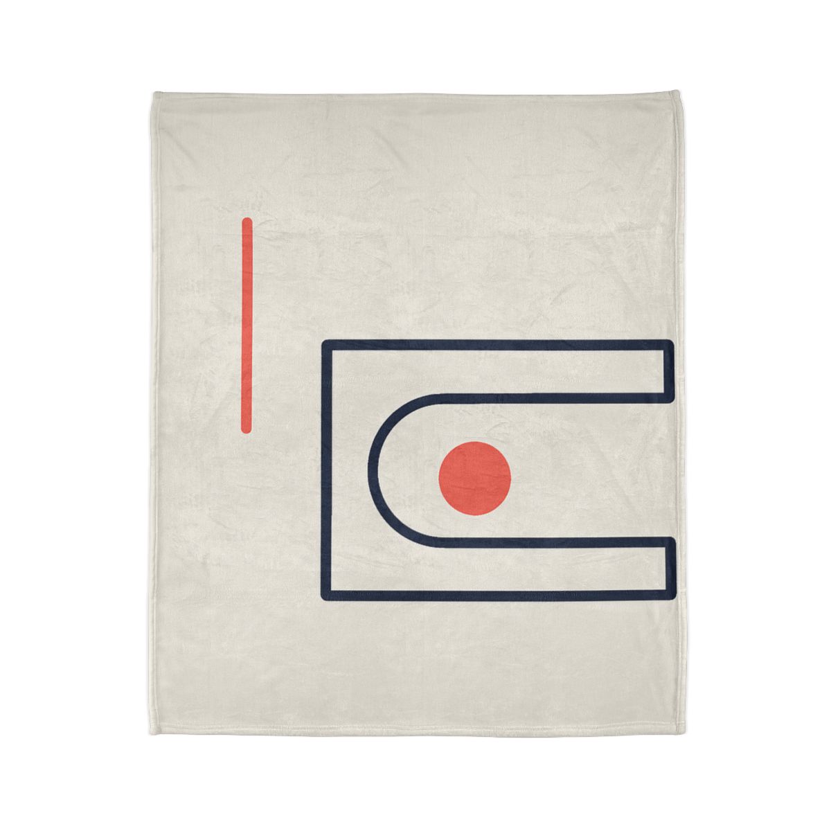 Orbit Gap Rectangles stylish throw blankets