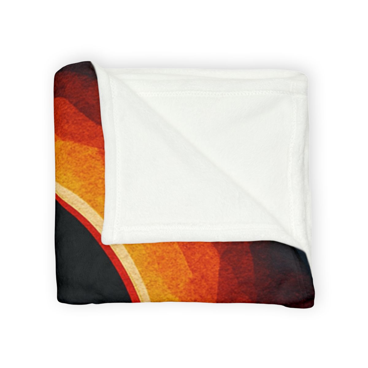 Event Horizon Paper Cut Silhouette stylish throw blankets