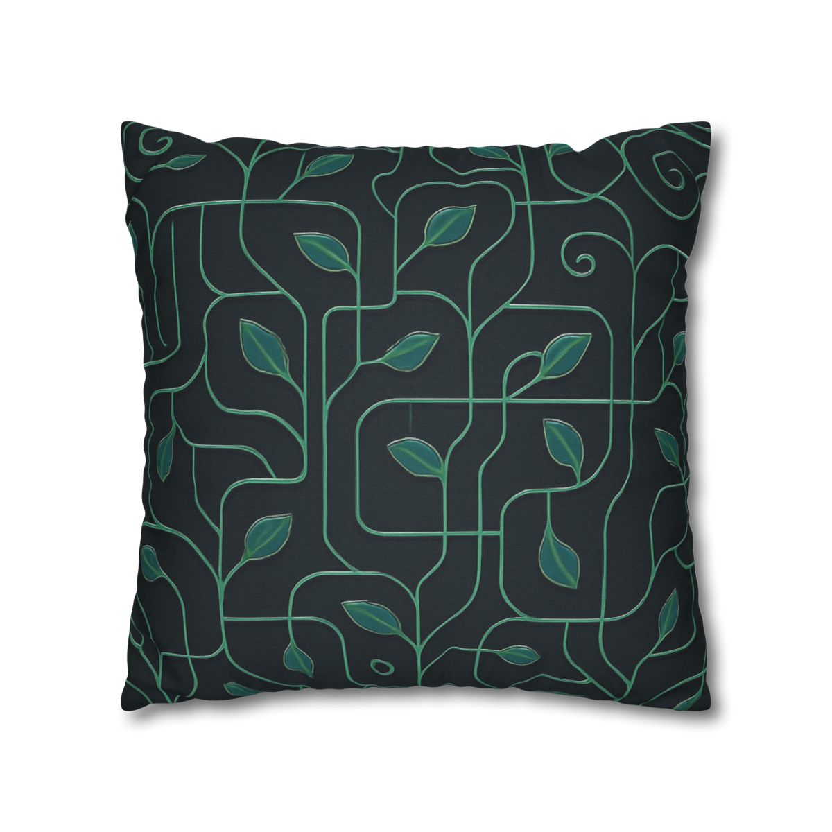 Vine Circuit Lattice designer print pillow cases