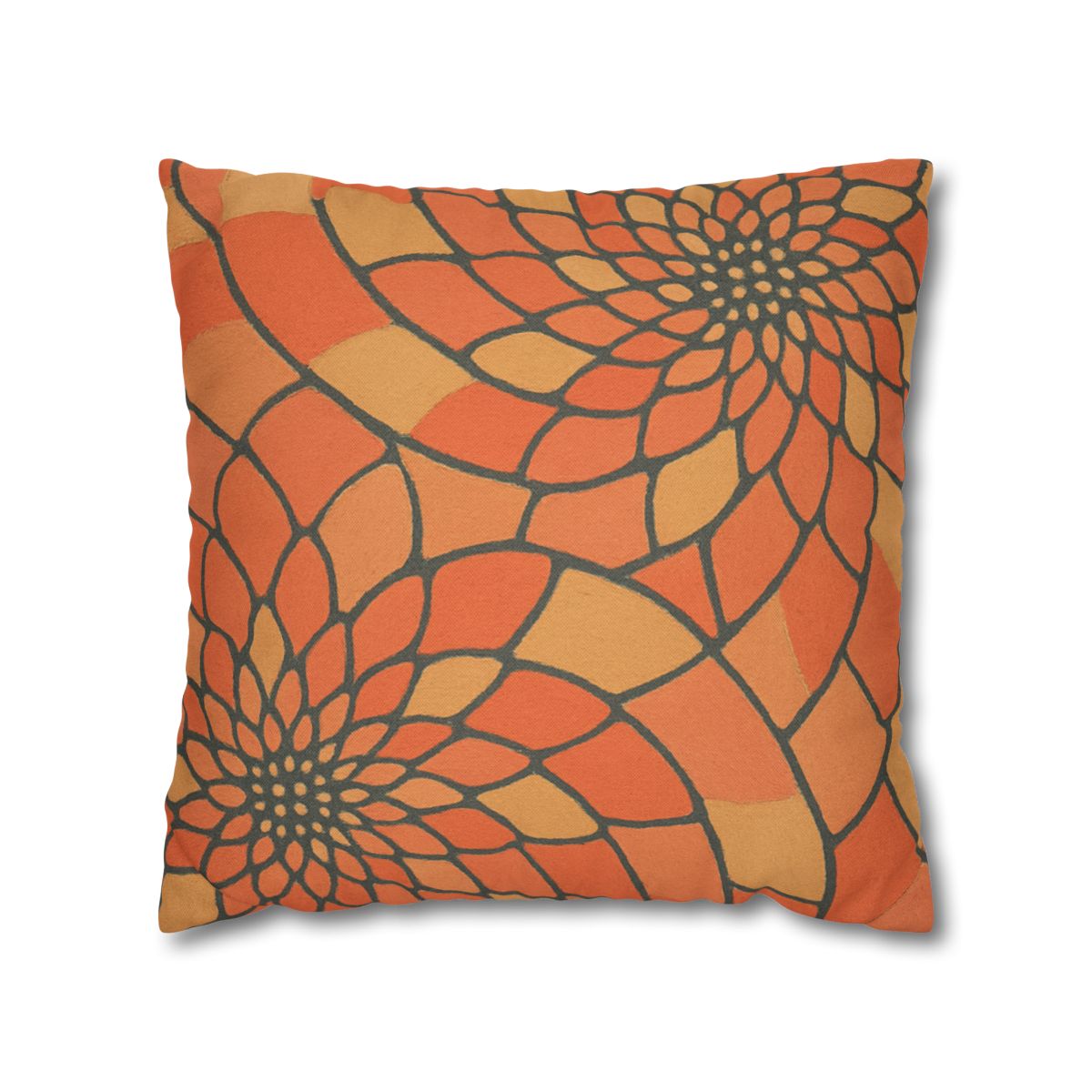Petal Spiral Matrix designer print pillow cases