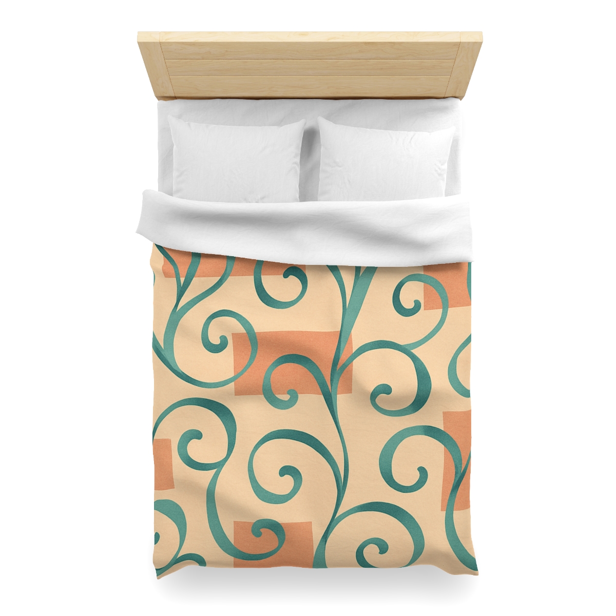 Tendril Ribbon Grid stylish duvet covers