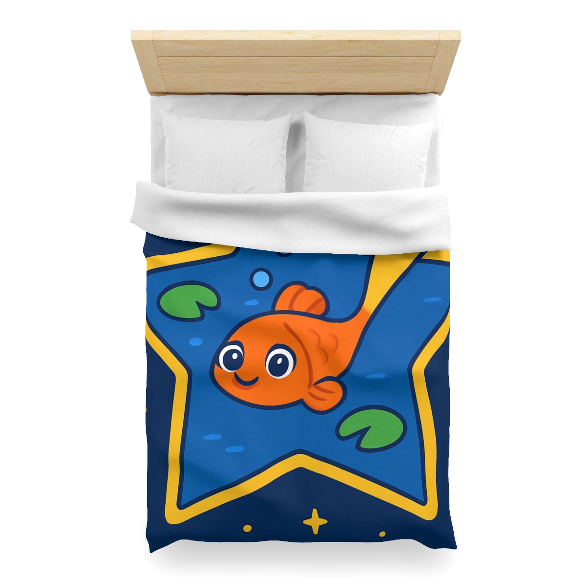 Comet Koi And The Star Pond warm winter duvets