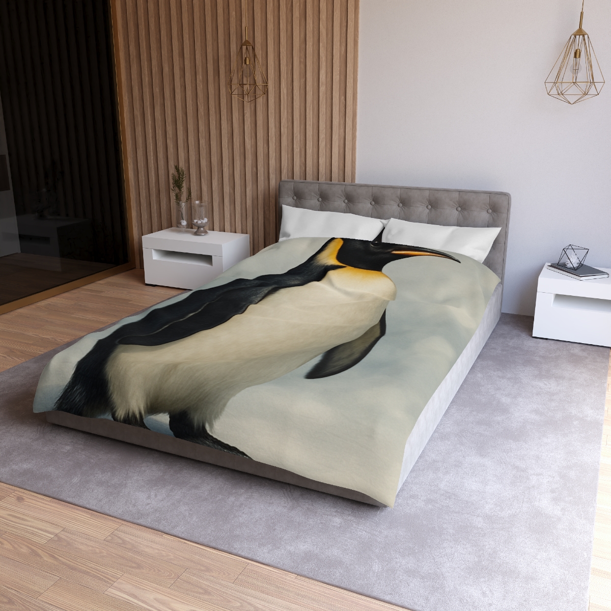 Frost Hush Emperor Penguin stylish duvet covers