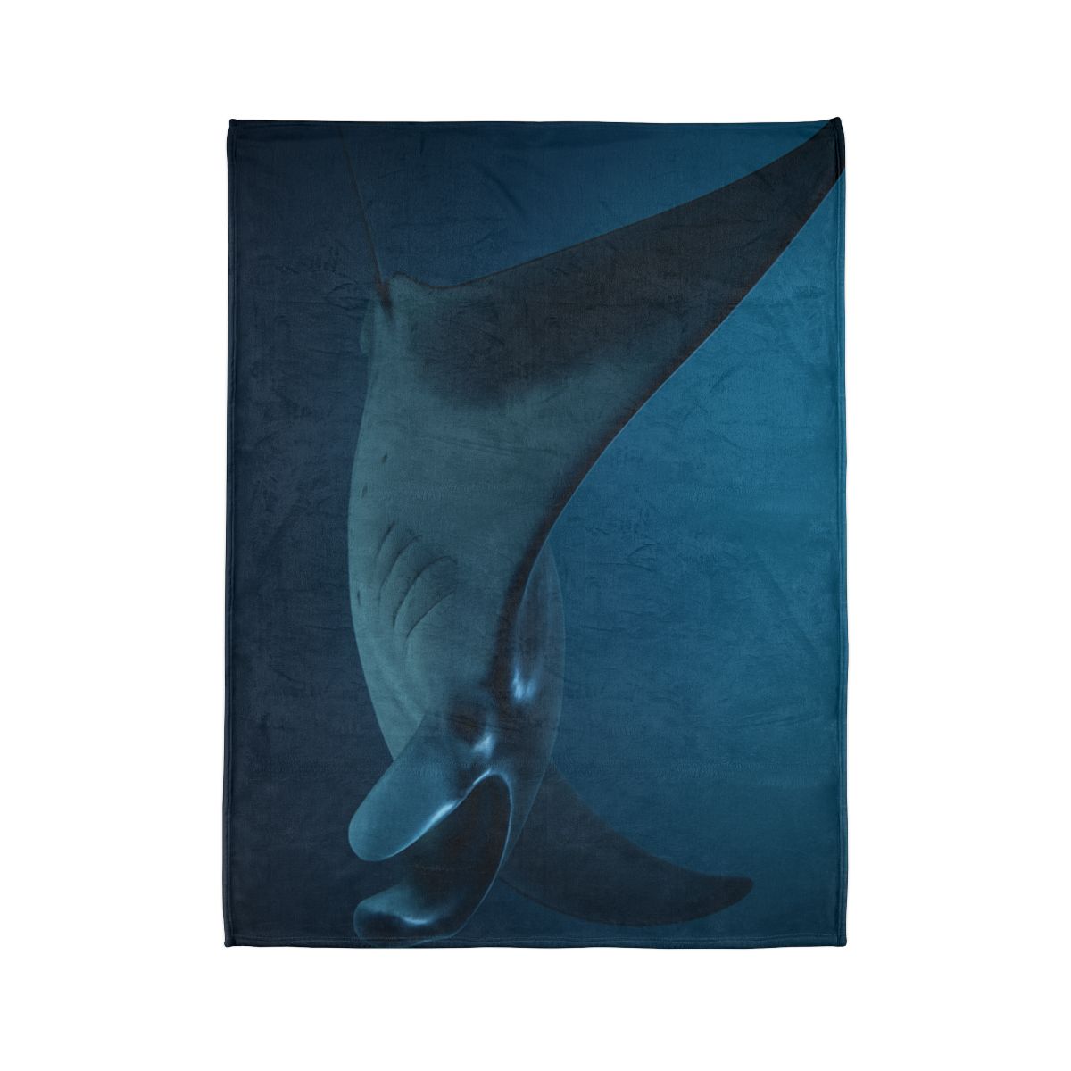 Celestial Glide Manta Ray soft fleece blankets
