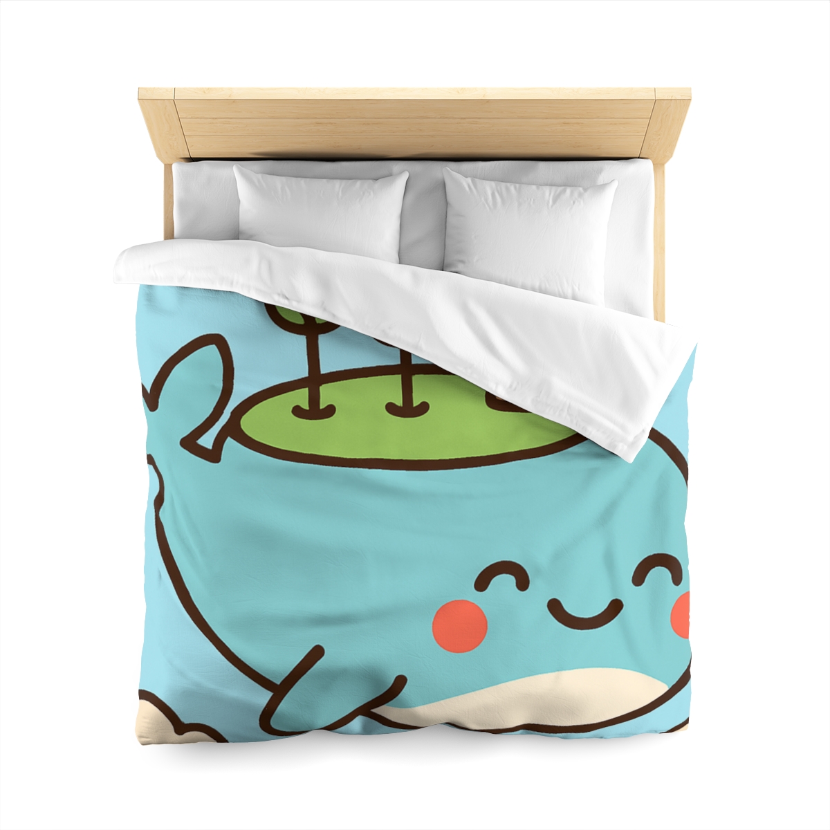 Sky Whale Seedling Planet Garden duvets for gifts
