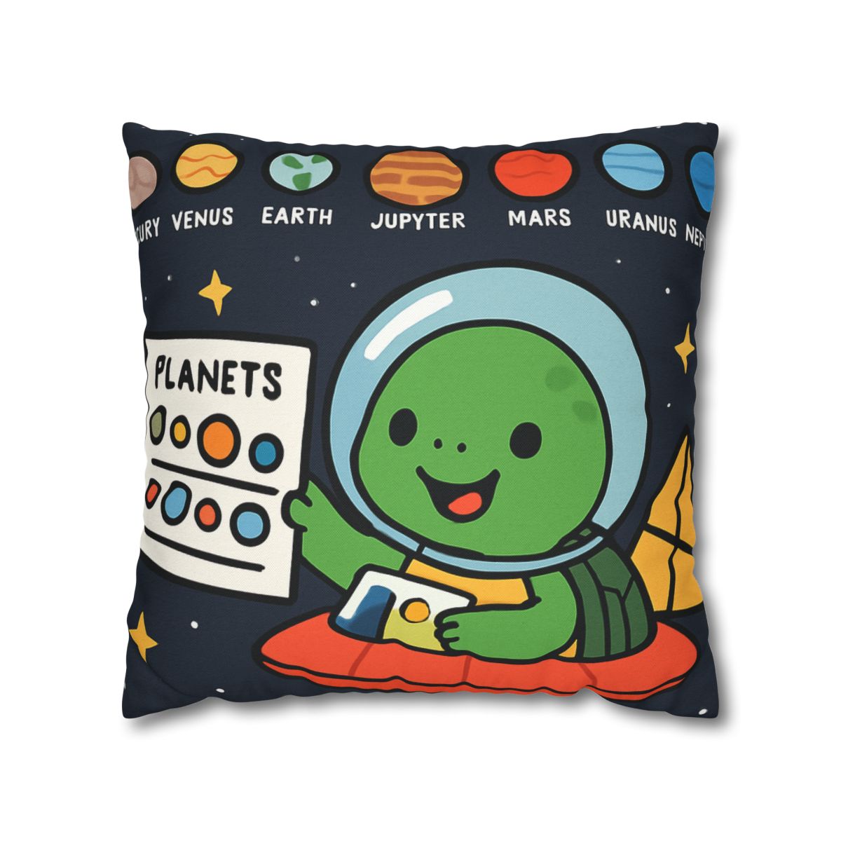 Solar Sail Turtle And The Planetary Parade unique gift pillow cases