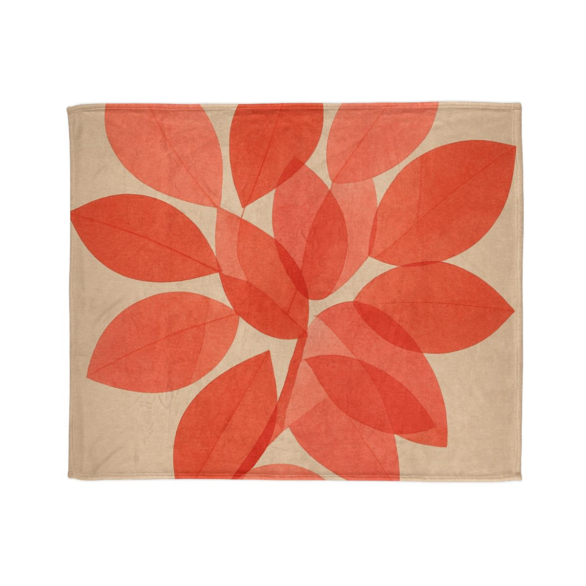 Petal Mosaic Overlay decorative home blankets