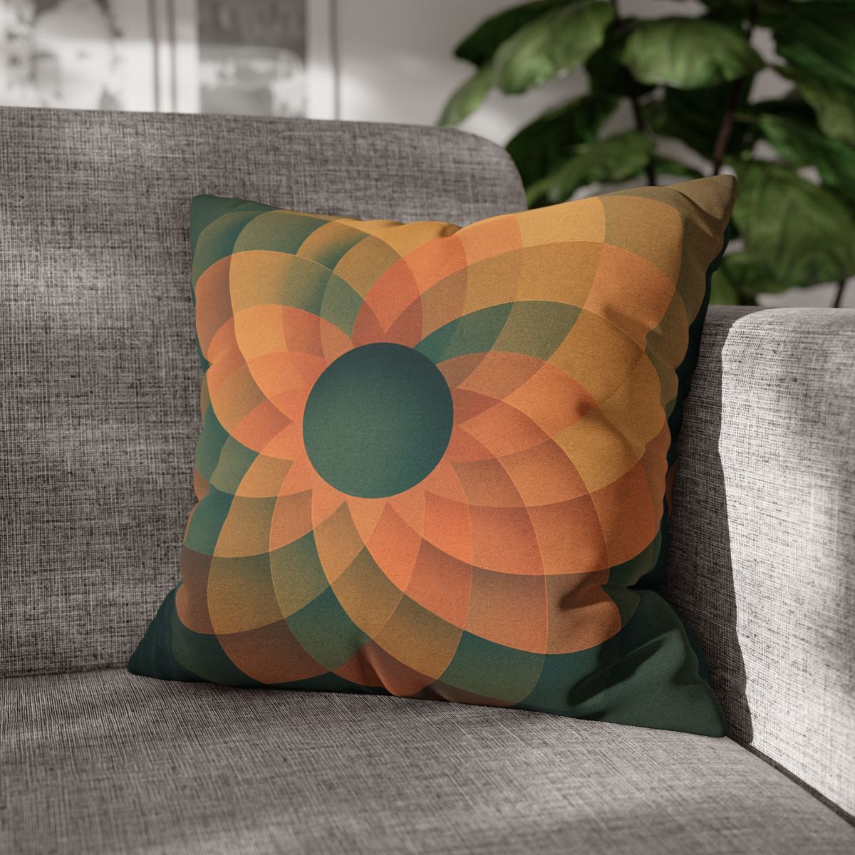 Petal Clockwork Overlay custom pillow cases