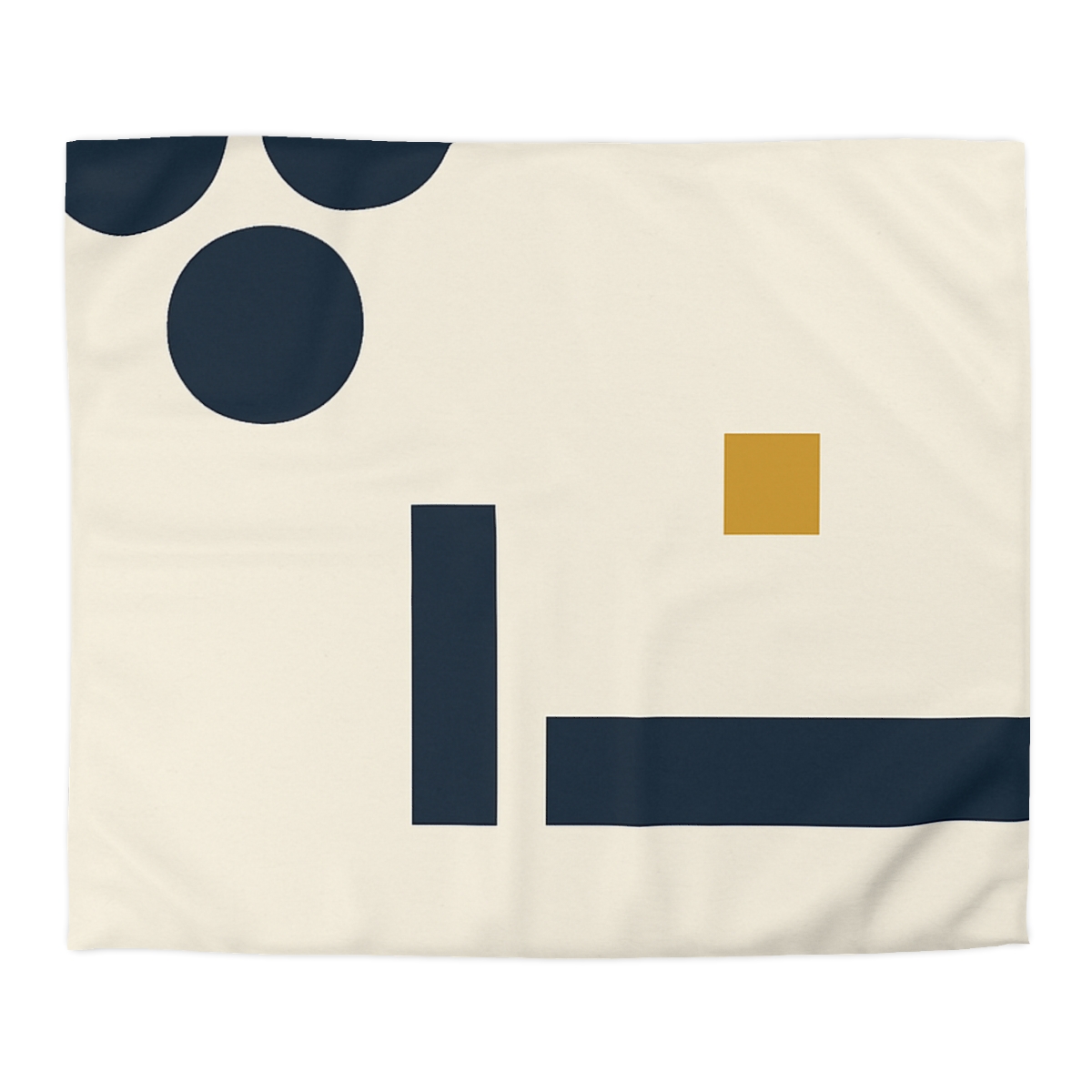 Quiet Triad And Offset Bars unique patterned duvets