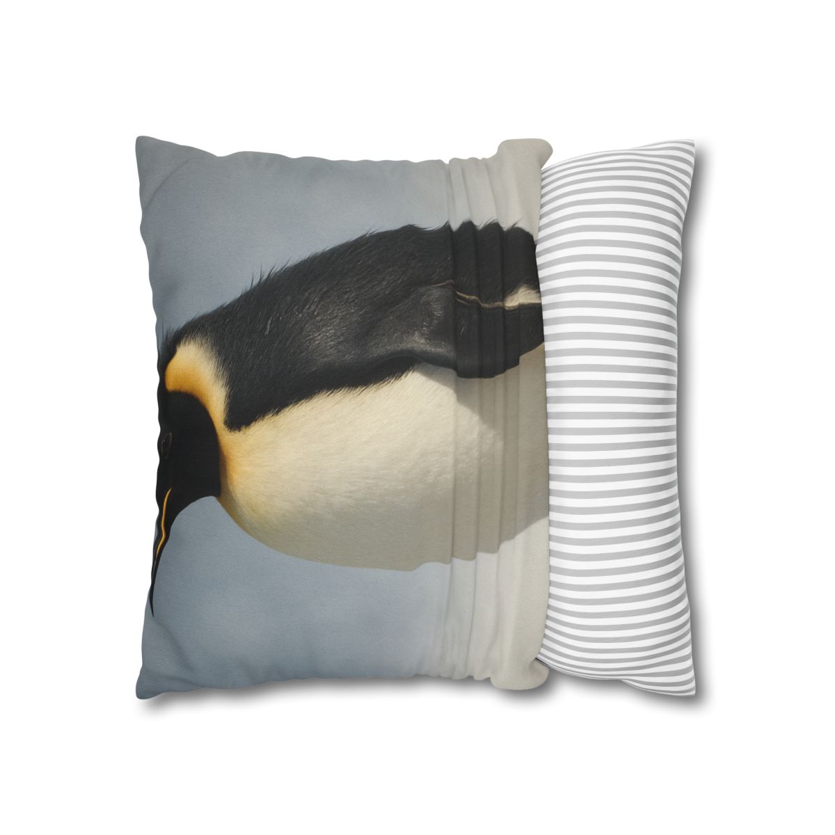 Glacier Gleam Emperor Penguin designer print pillow cases