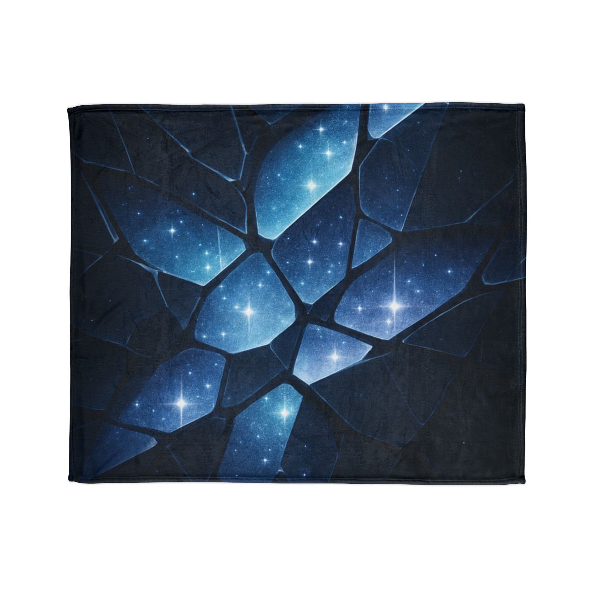 Starlit Fracture Mosaic custom blankets