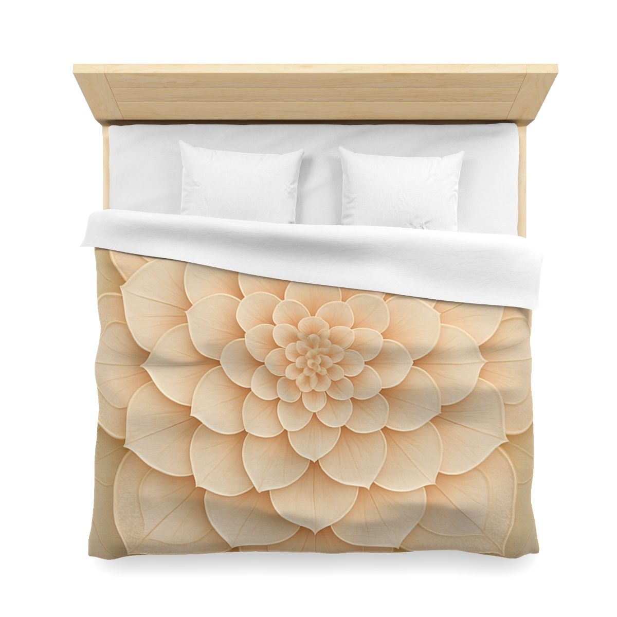 Petal Mosaic Halo designer printed duvets