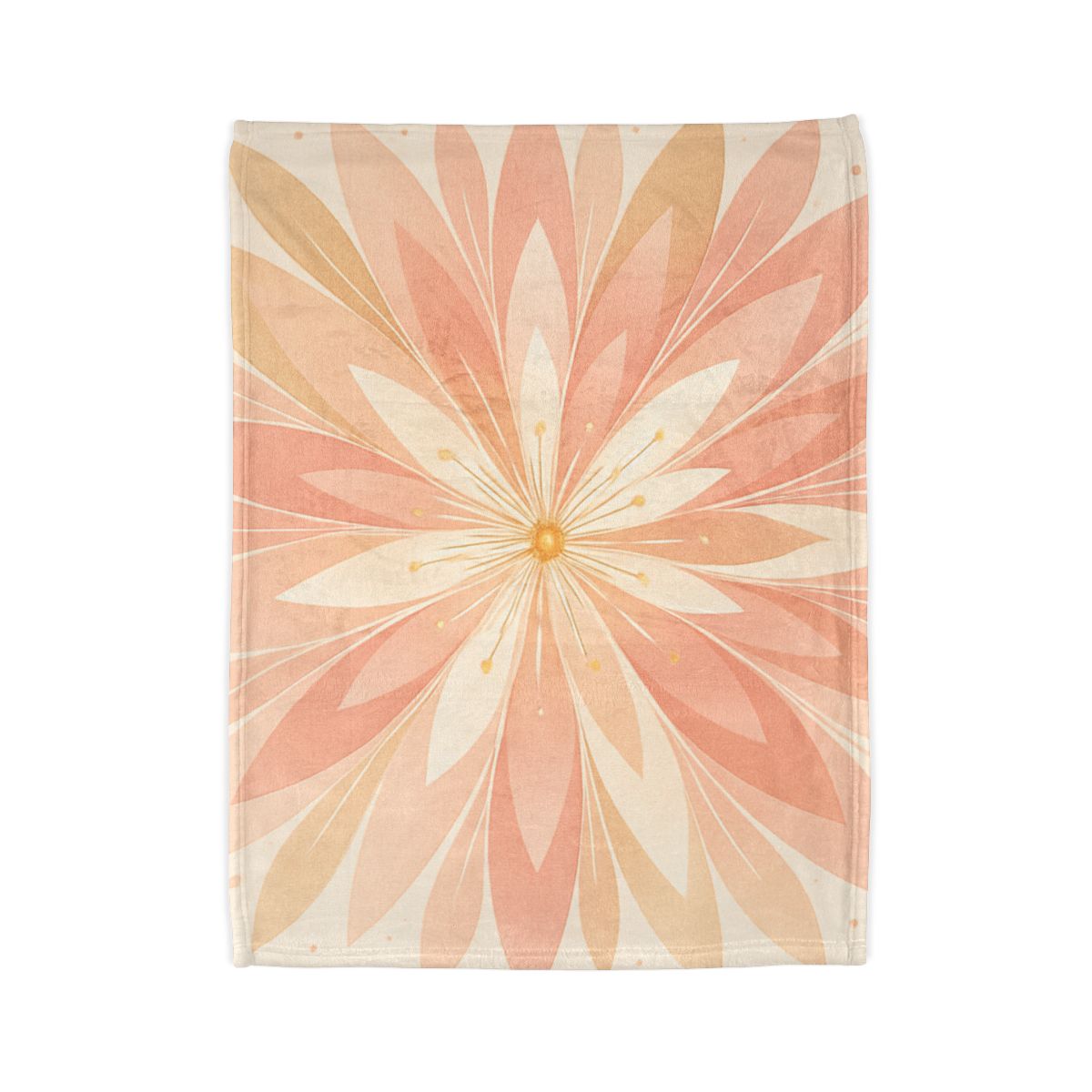 Petal Radius Starburst warm winter blankets