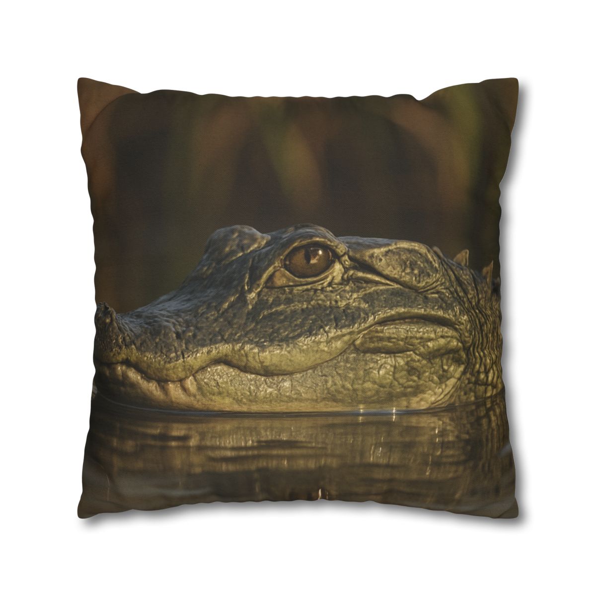 Nebula Stillness American Alligator comfortable bedding pillow covers
