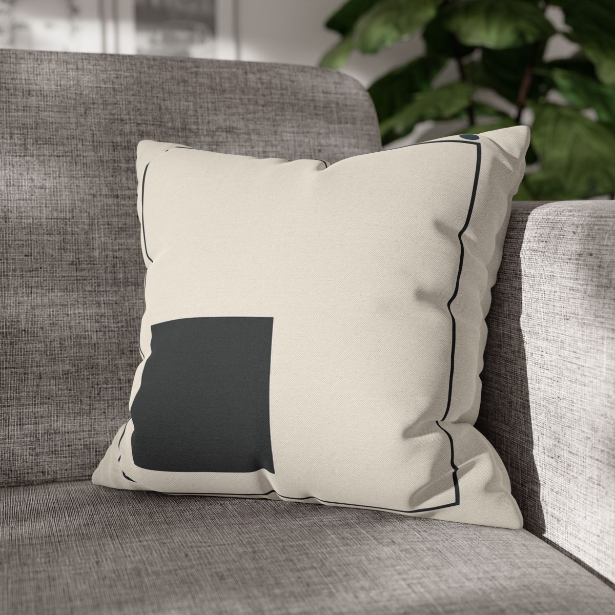 Balanced Triad With Open Frame soft cotton pillow cases