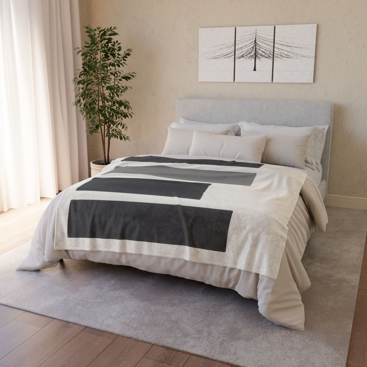 Stacked Bars With Open Gap trendy patterned blankets