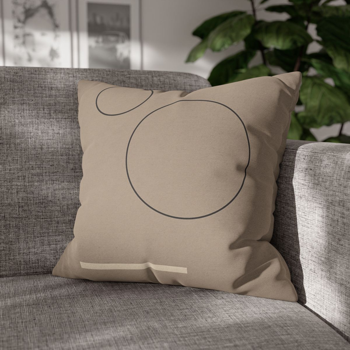 Floating Ring Alignment personalized pillow covers