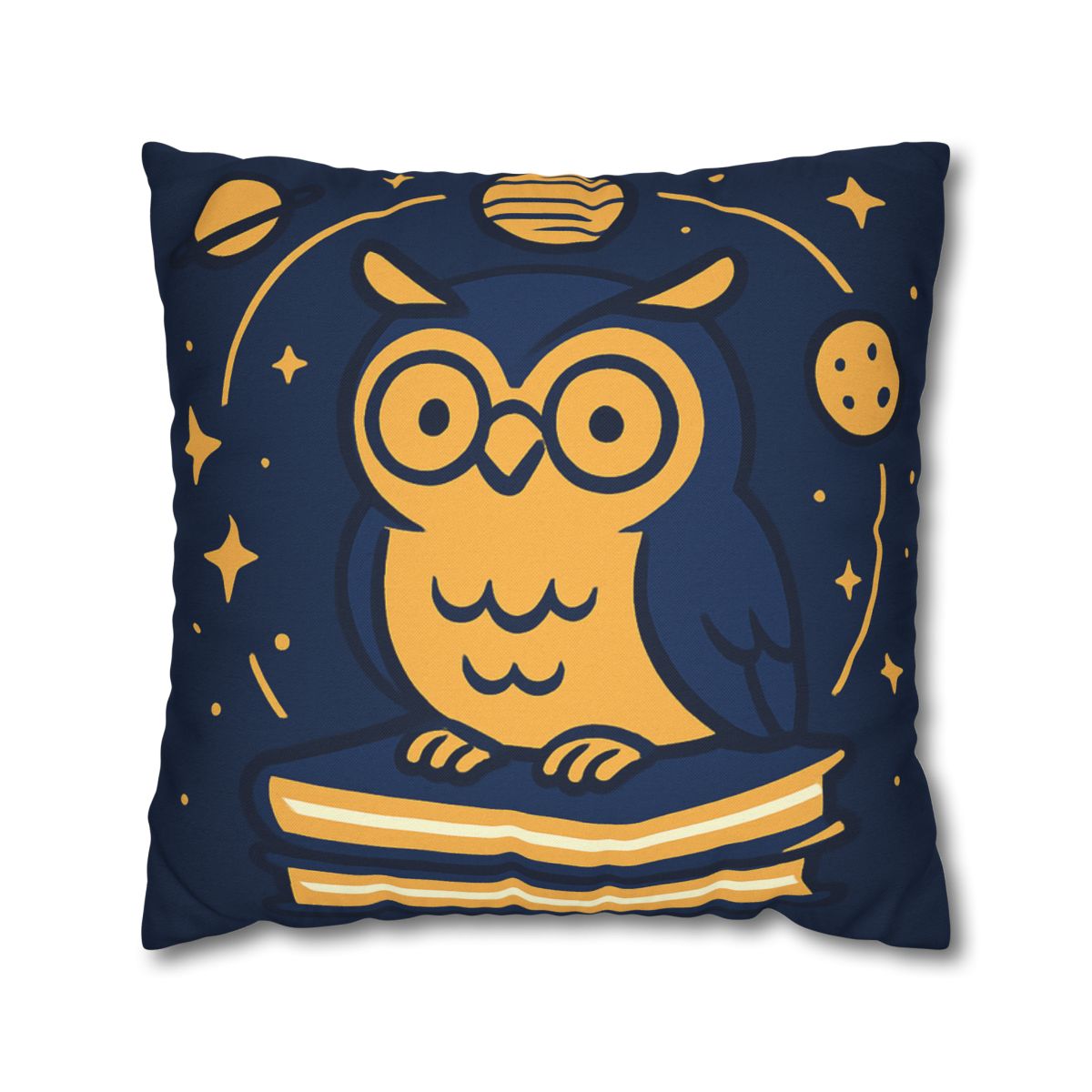 Galactic Owl Library custom pillow cases