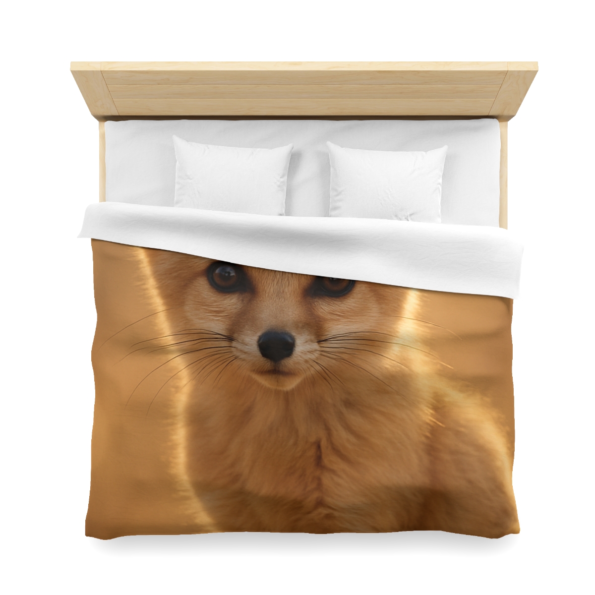 Ember Dusk Fennec Fox designer printed duvets