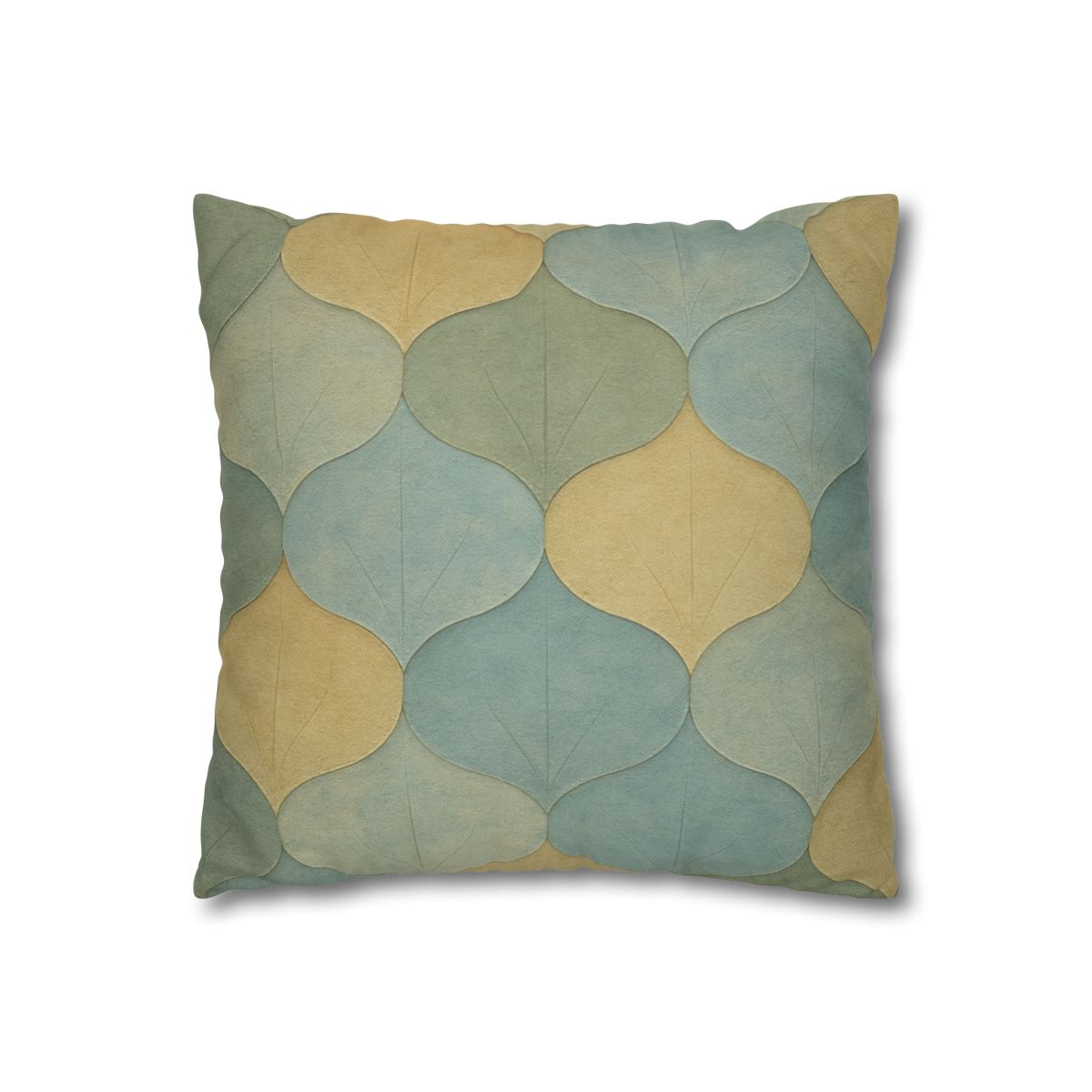 Petal Overlay Fresco personalized pillow covers