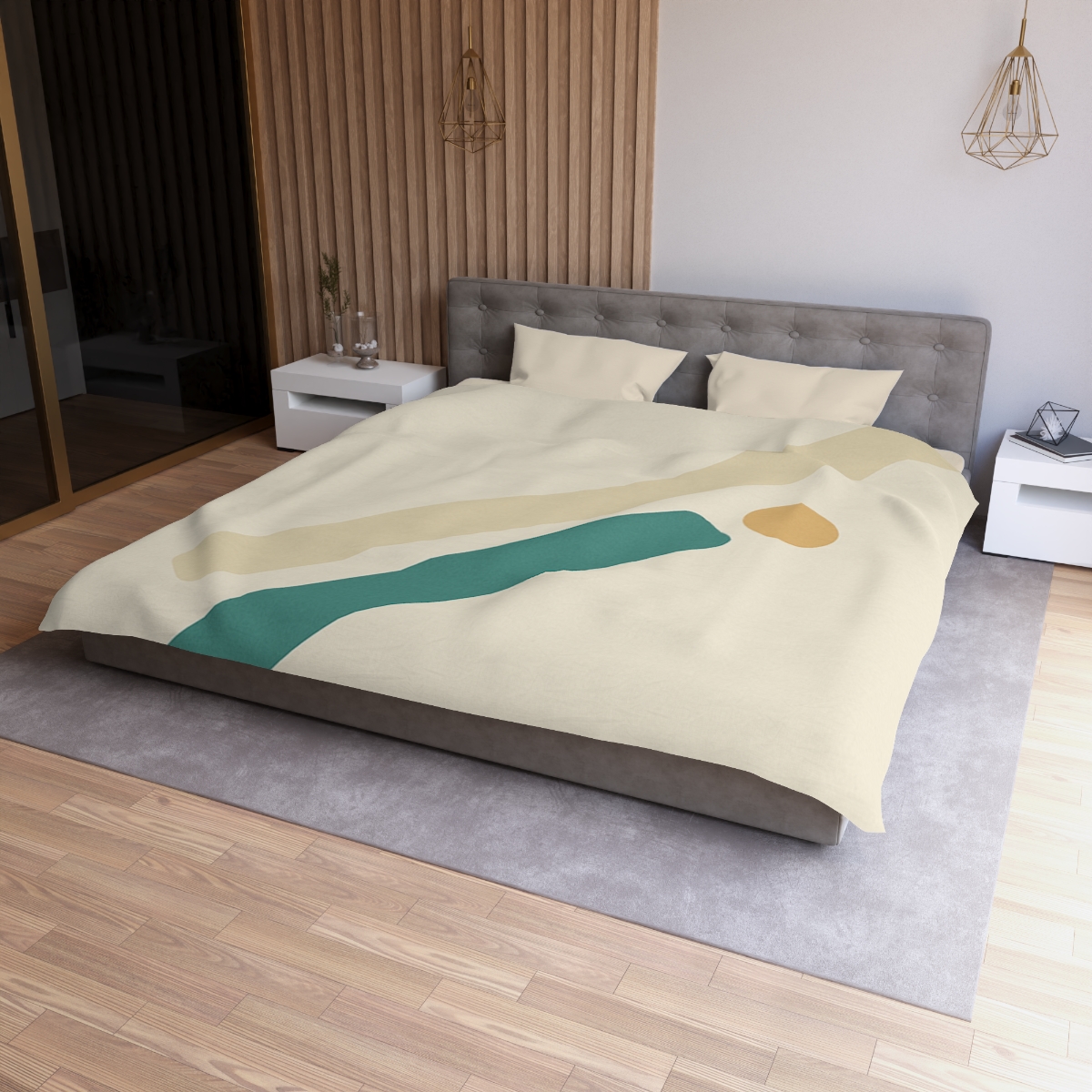 Sparse Diagonal Stripe Pair stylish duvet covers