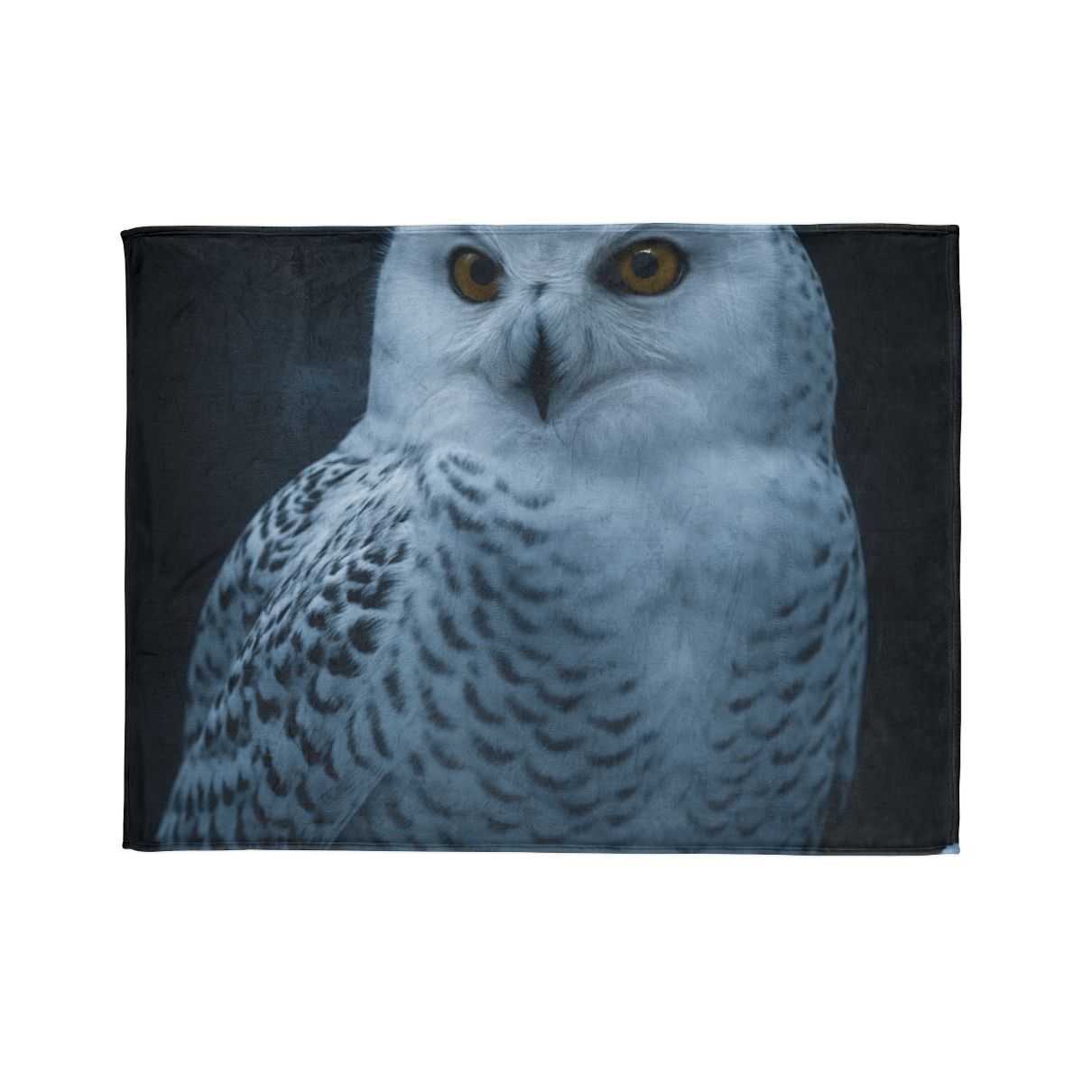 Midnight Watch Snowy Owl warm winter blankets