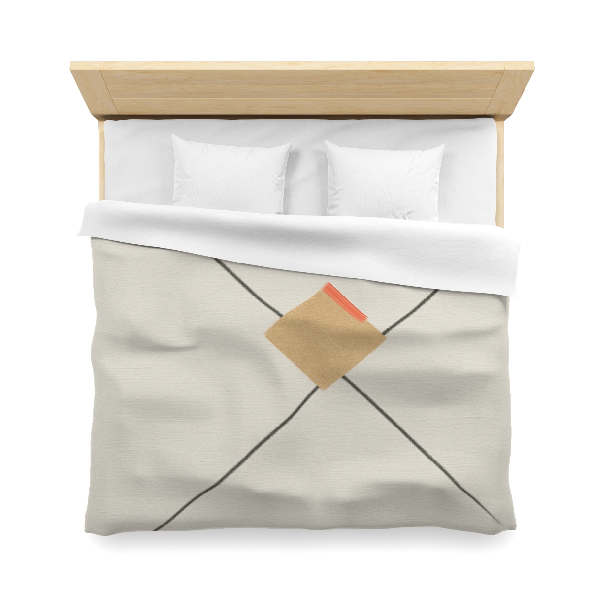 Diagonal Pair And Resting Square trendy bedroom duvets