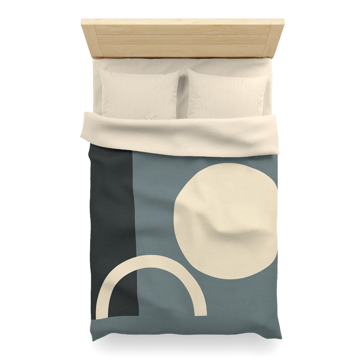 Quiet Triad With Offset Arc stylish duvet covers