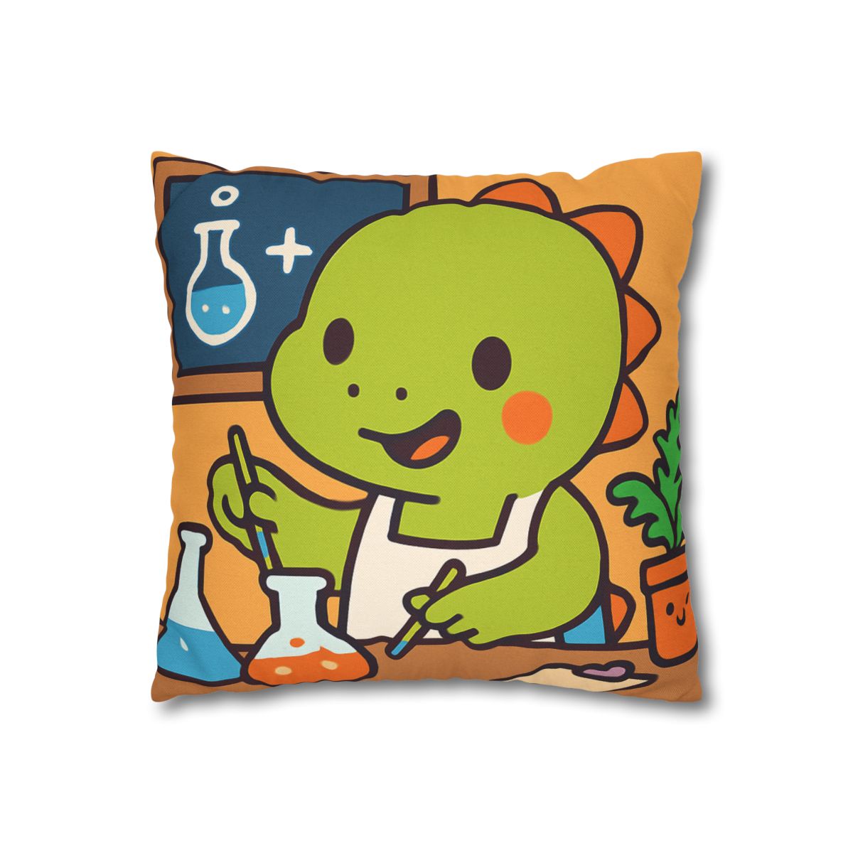 Dino Science Lab stylish decorative pillowcases