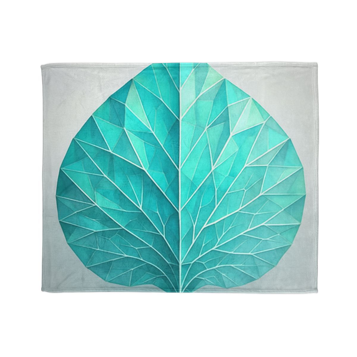 Leaf Vein Prism Fan personalized cozy blankets