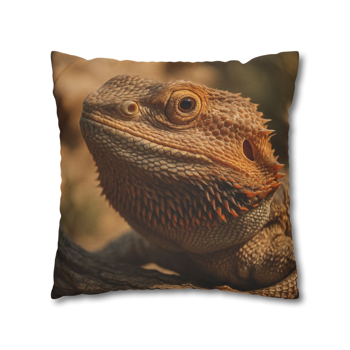Ember Crest Bearded Dragon comfortable bedding pillow covers