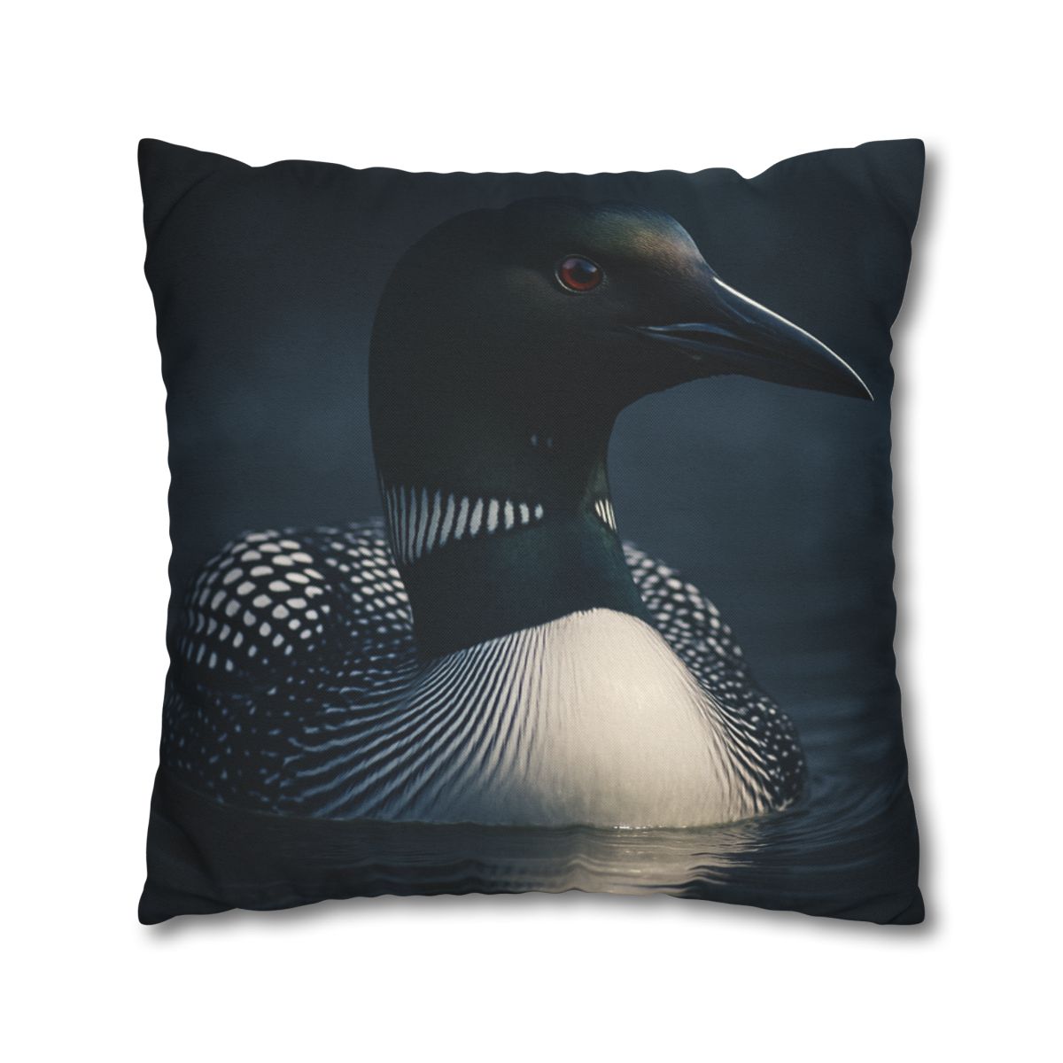 Moonlit Chorus Common Loon unique gift pillow cases