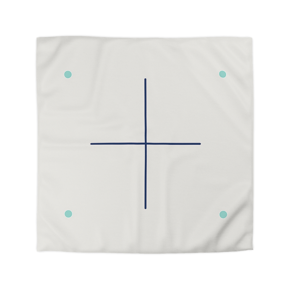Sparse Meridian Cross And Dots stylish duvet covers