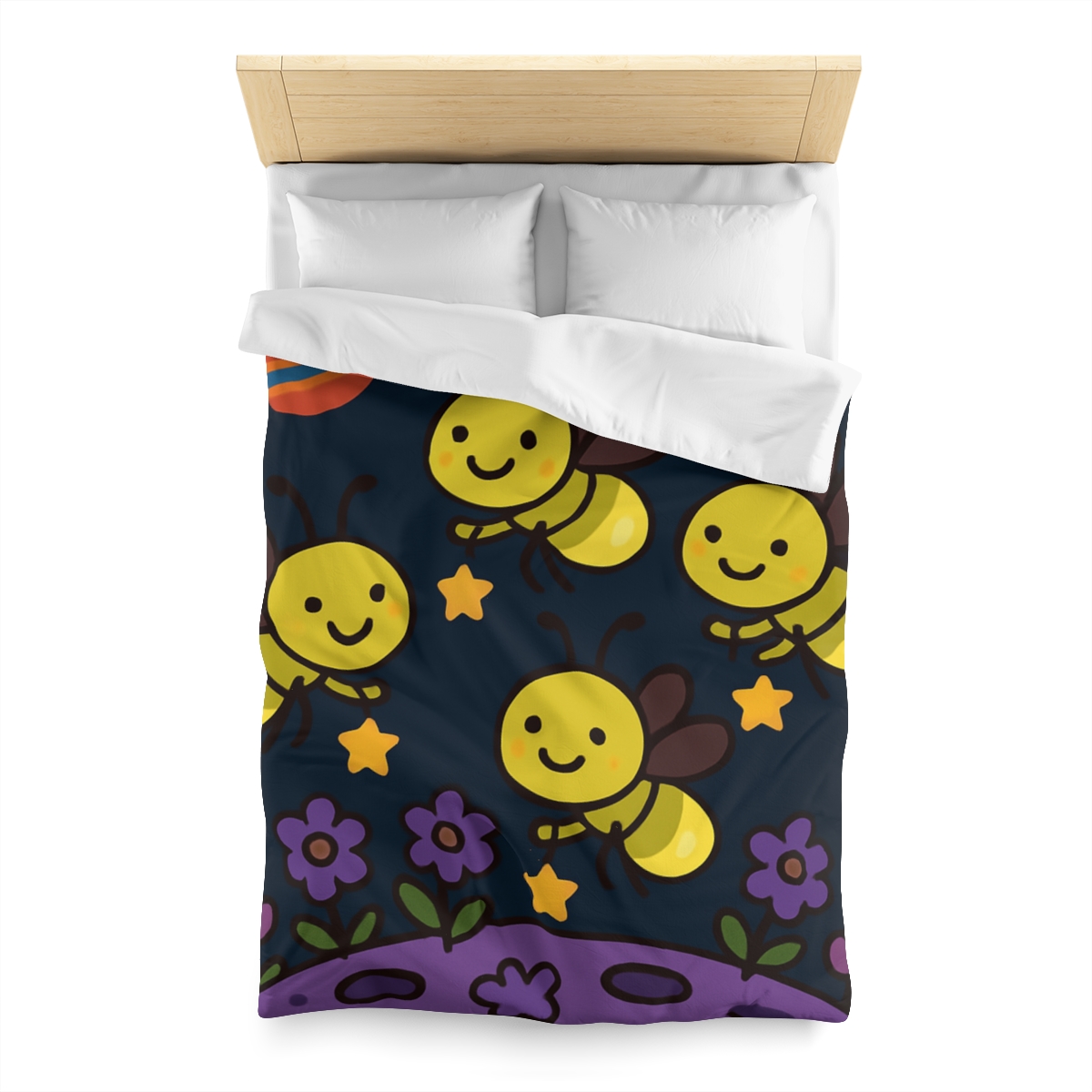 Galaxy Garden Of Singing Fireflies stylish duvet covers