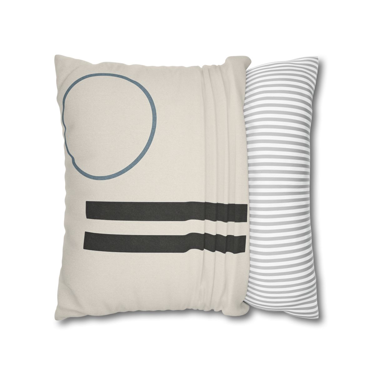 Split Column And Floating Ring designer print pillow cases