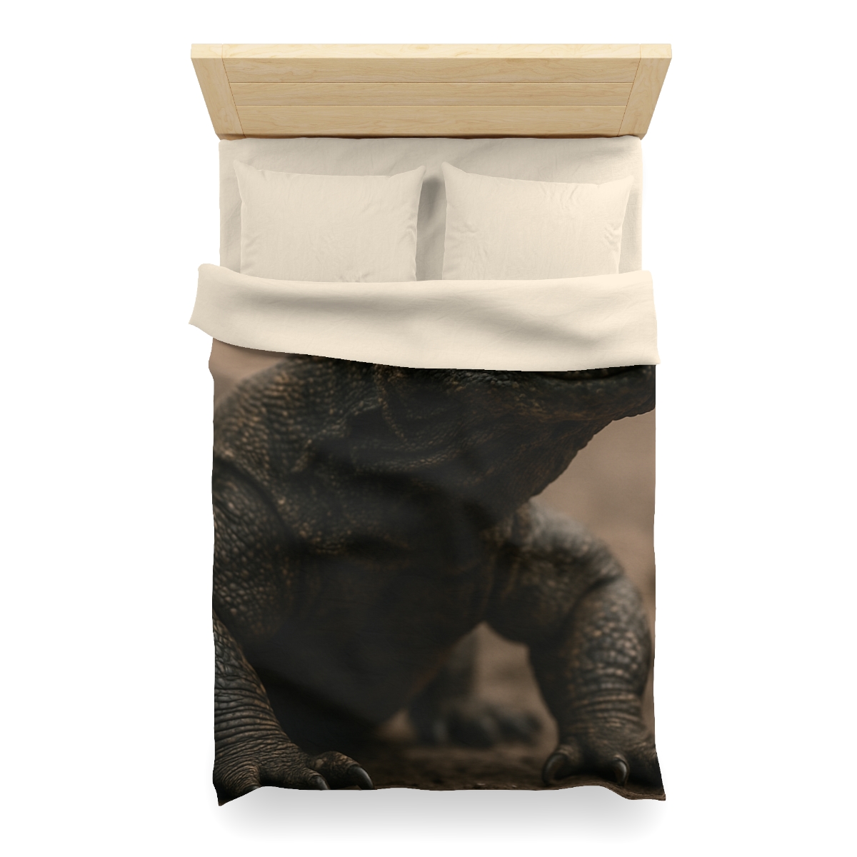 Ancient Sentinel Komodo Dragon custom duvets