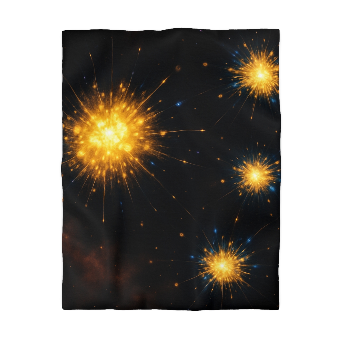 Photon Burst Constellation designer printed duvets