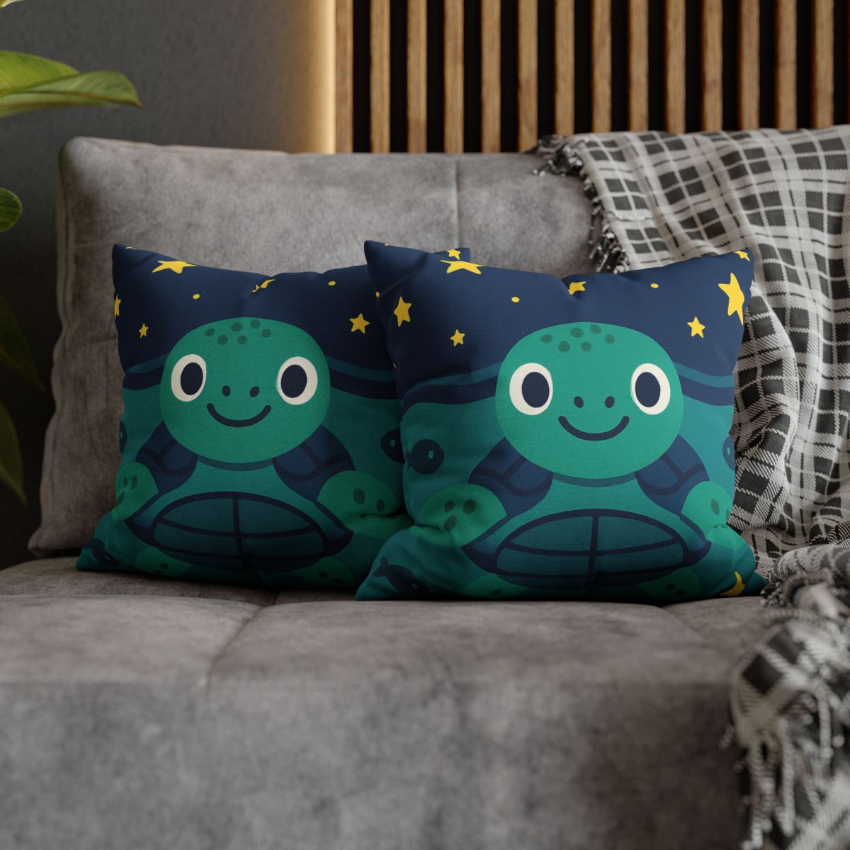 Starlight Sea Turtle comfortable bedding pillow covers