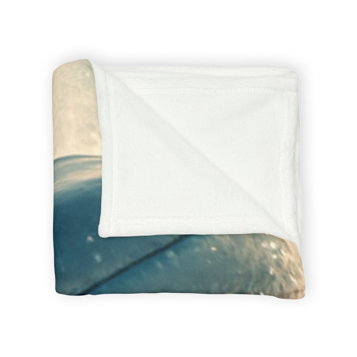 Ocean Song Blue Whale personalized cozy blankets