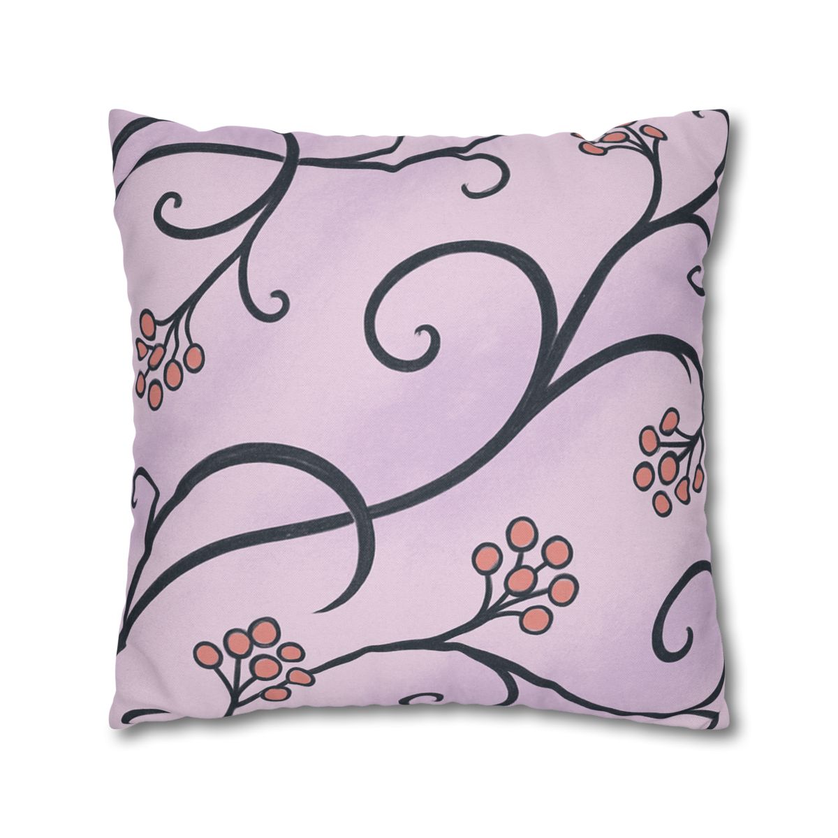 Tendrilled Ribbon Network soft cotton pillow cases