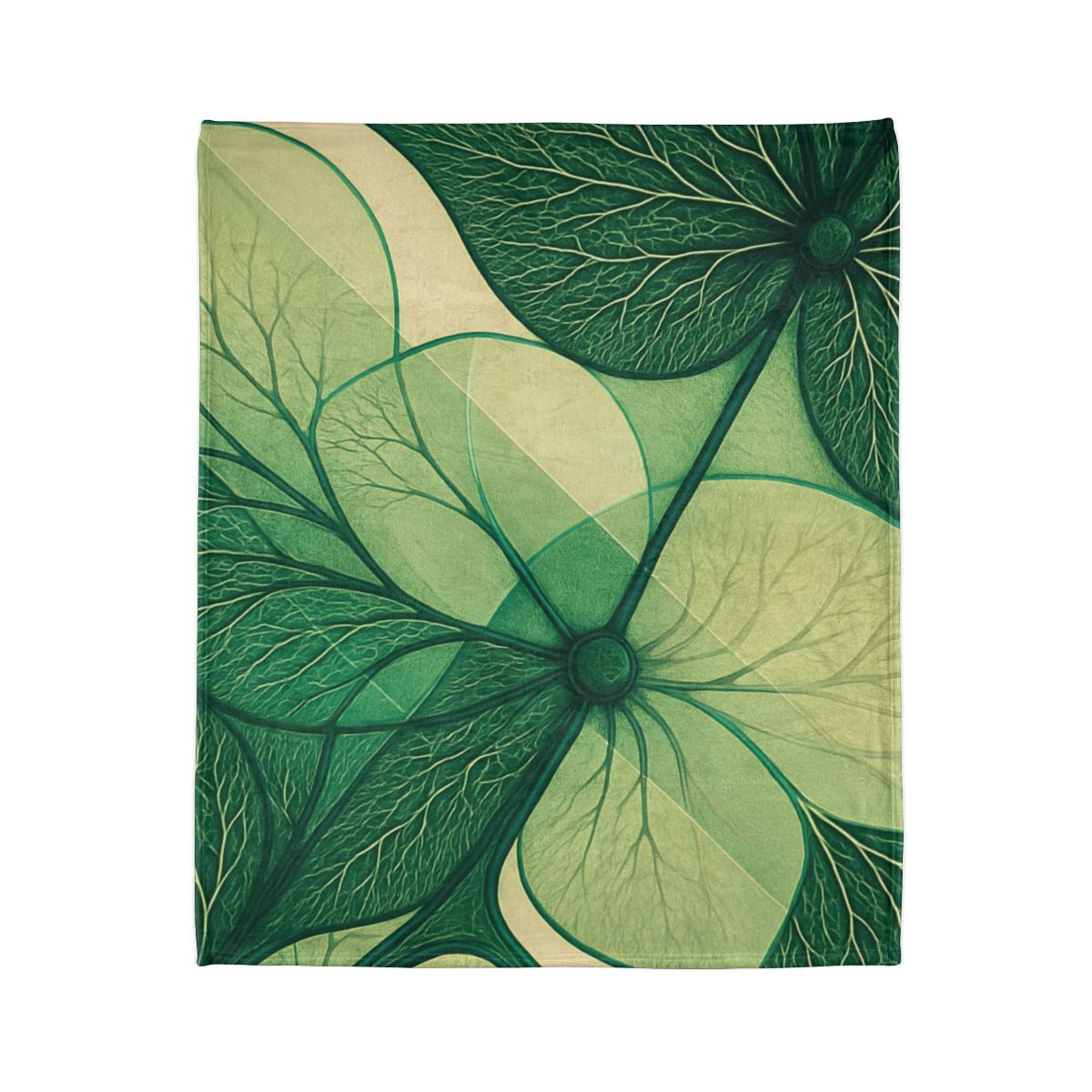 Leaf Vein Lacework custom blankets