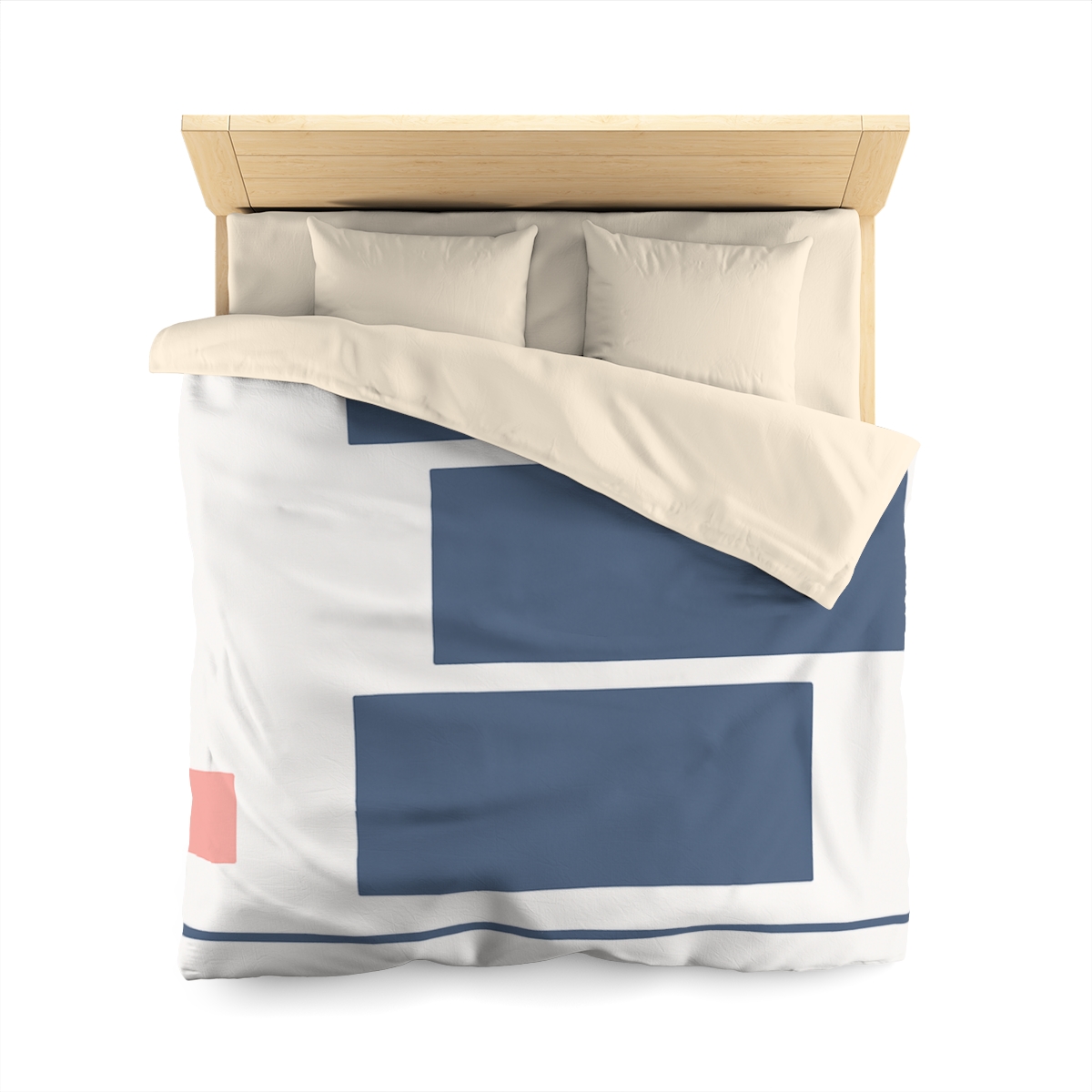 Balanced Rectangle Drift unique patterned duvets