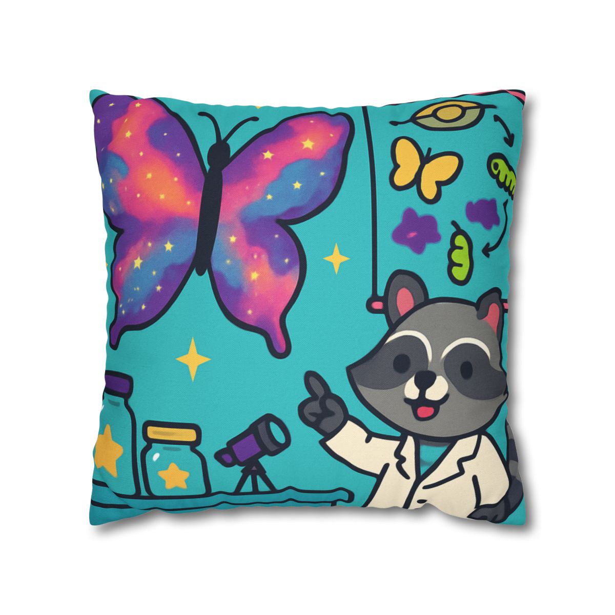 Nebula Garden Butterflies Lab custom pillow cases