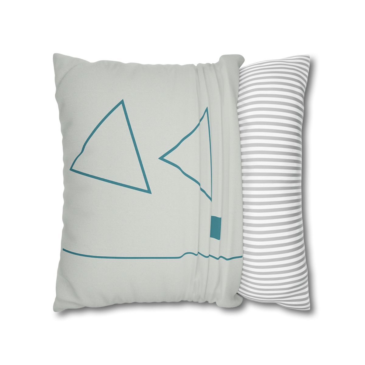 Staggered Triangles With Silent Axis custom pillow cases