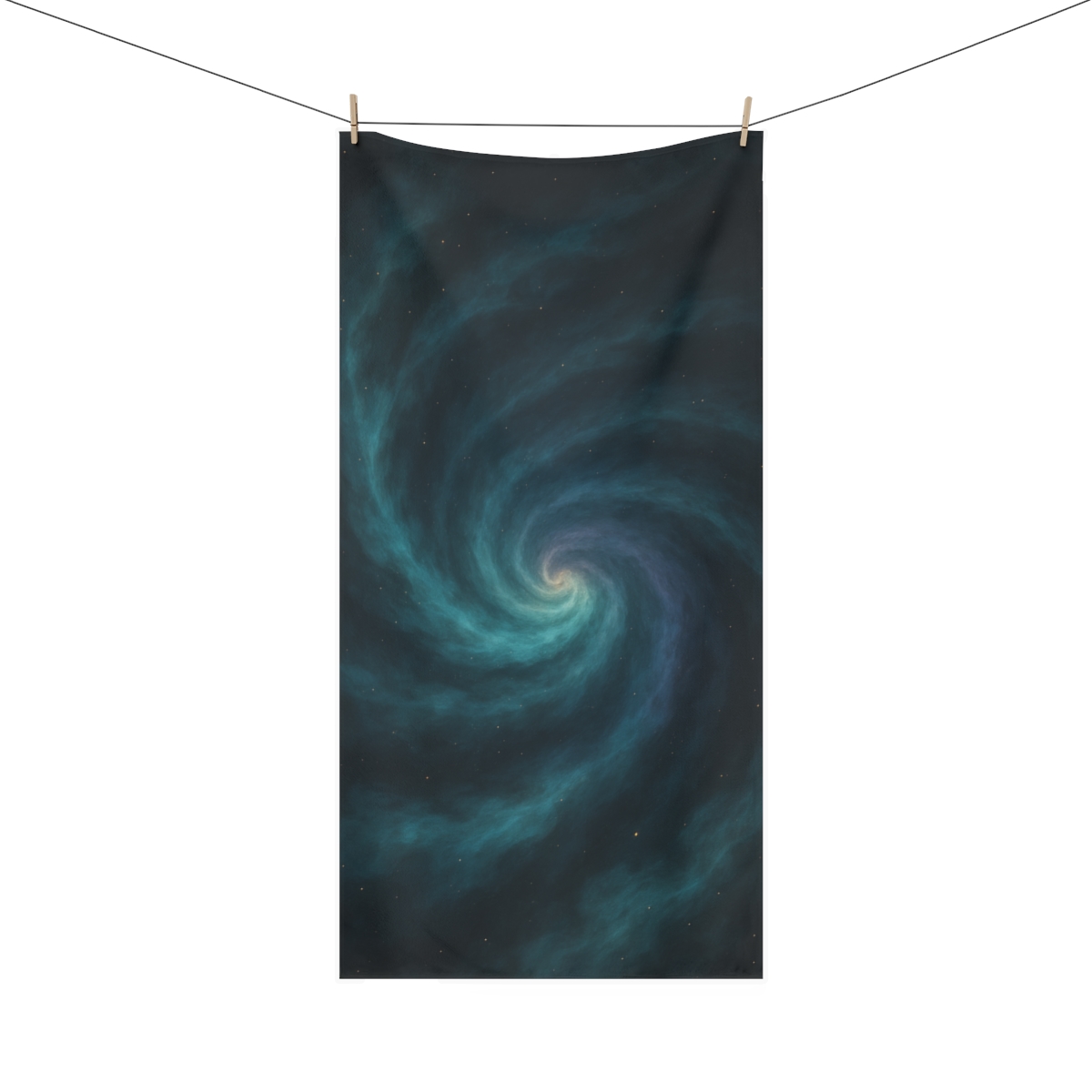 Nebula Spiral Tapestry soft cotton towels